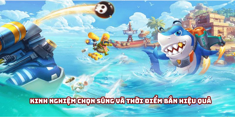 Kinh nghiệm chọn súng và thời điểm bắn hiệu quả